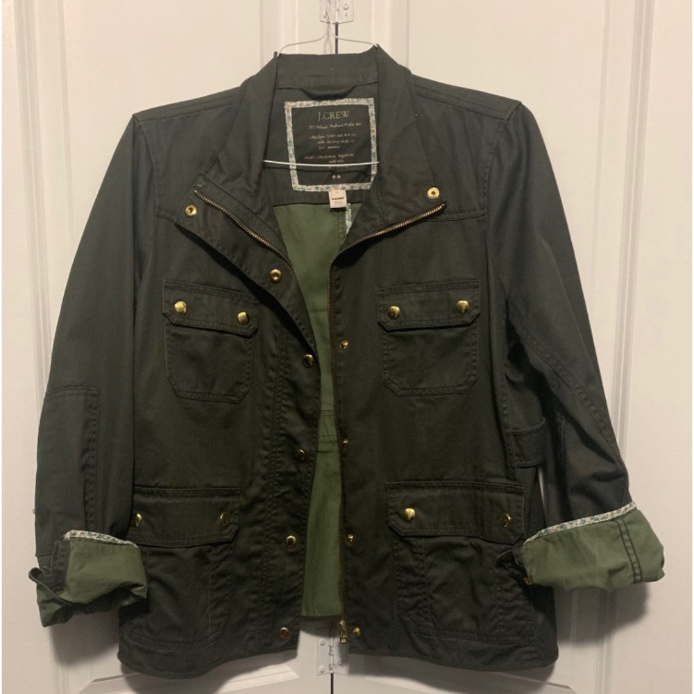 JCrew Green Jacket
